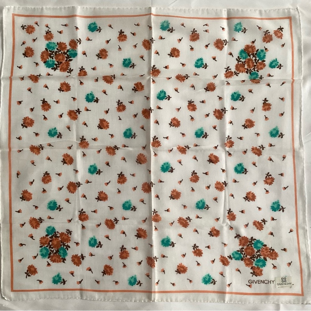 Givenchy Floral Print Scarf